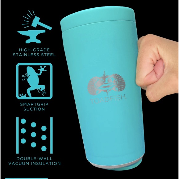 Toadfish slim can/bottle cooler. NEW - Picture 3 of 6